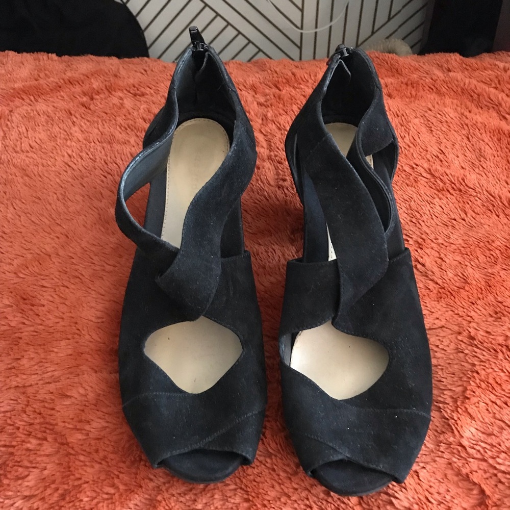 Black Suede Heels